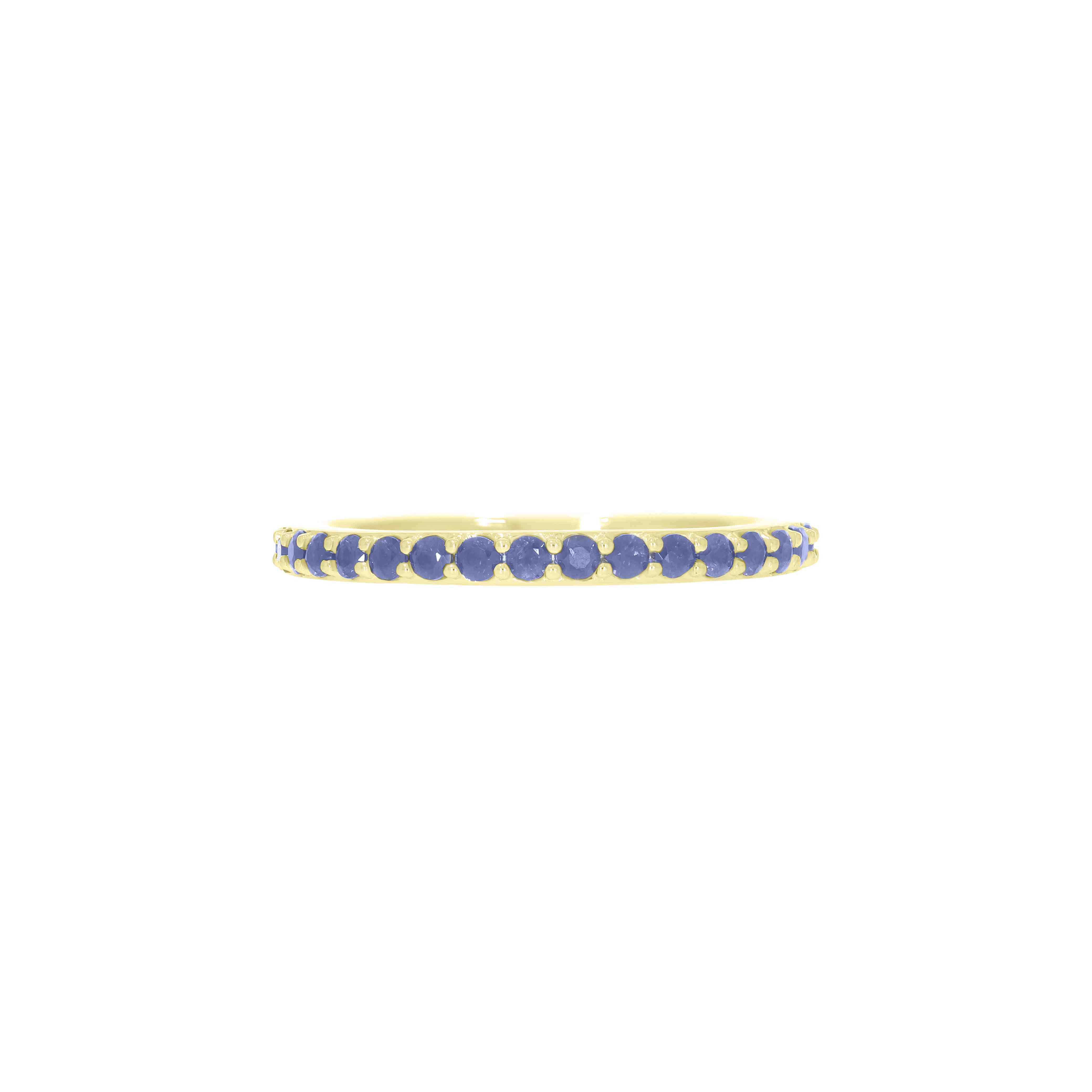 Blue Sapphire Eternity Band Ring LR12136A